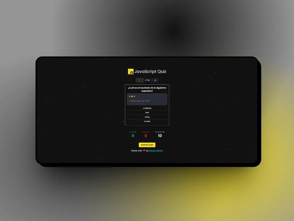 JavaScript Quiz
