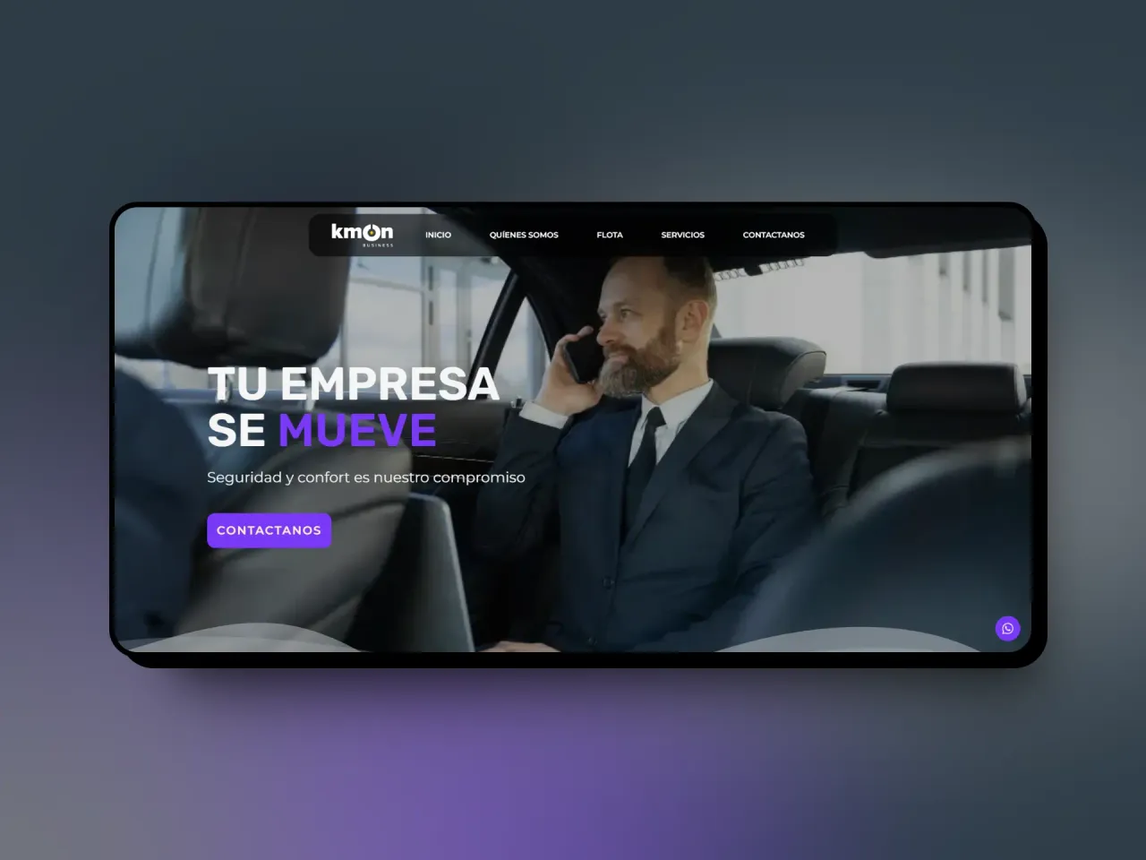 Imagen del sitio web Kmon 